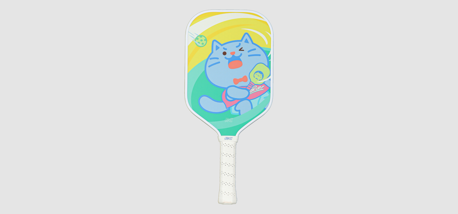 RC NOVA Fiberglass Pickleball Paddle-Meowzart Go!-Meowzart